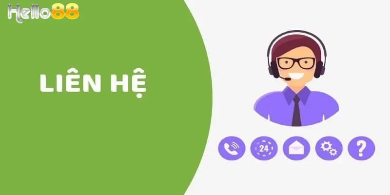 Cách liên hệ HELLO88 đơn giản ngay trên trang chủ