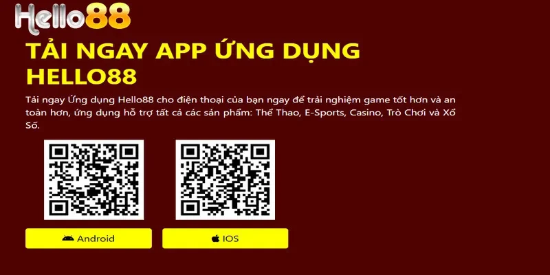 Chọn quét mã QR tương ứng và ấn cài đặt về di động