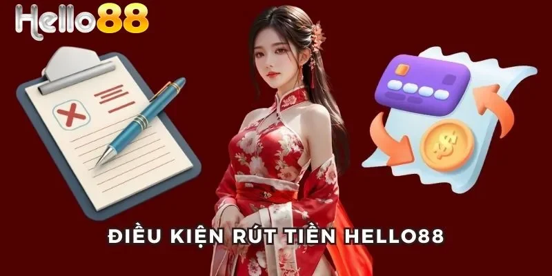 Điều kiện rút tiền HELLO88 đơn giản cho bạn thực hiện nhanh mỗi ngày